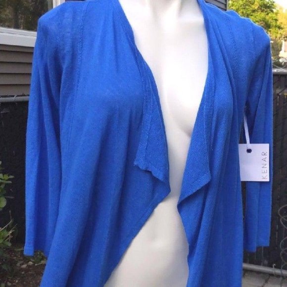 Kenar new waterfall summer cardigan top  XS  Also Fits Size Small - Picture 3 of 13